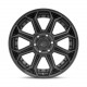 Fuel aluminum wheels Fuel D706 SIEGE platišče 22x10 5x150 110.1 ET-18, Matte Black | race-shop.si