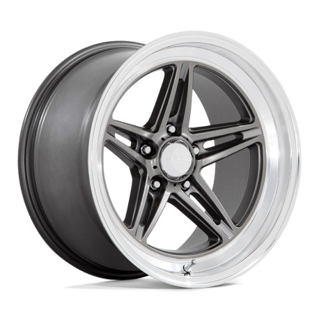 American Racing aluminum wheels American Racing Vintage VN514 GROOVE platišče 18x10 5x120.65 72.56 ET0, Antracit | race-shop.si