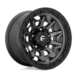 Fuel D716 COVERT platišče 20x9 8x165.1 125.1 ET1, Matte Gun Metal