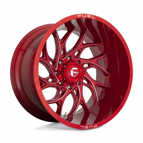 Fuel aluminum wheels Fuel D742 RUNNER platišče 22x8.25 8x200 142 ET-227, Ciny Red | race-shop.si