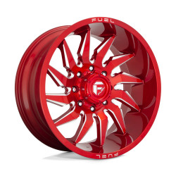 Fuel D745 SABER platišče 20x10 8x165.1 125.1 ET-18, Ciny Red