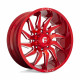 Fuel aluminum wheels Fuel D745 SABER platišče 24x12 5x127 71.5 ET-44, Ciny Red | race-shop.si