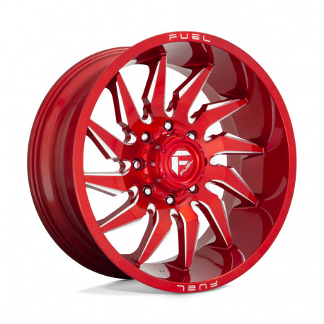 Fuel aluminum wheels Fuel D745 SABER platišče 24x12 5x127 71.5 ET-44, Ciny Red | race-shop.si
