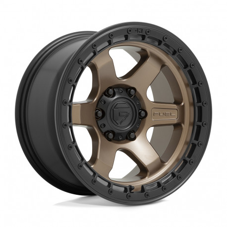 Fuel aluminum wheels Fuel D751 BLOCK platišče 18x9 6x139.7 106.1 ET1, Matte Bronze | race-shop.si