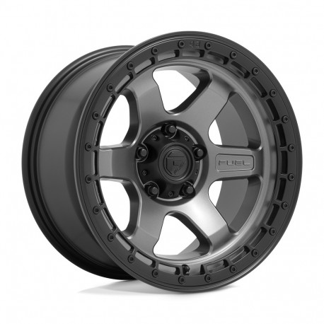 Fuel aluminum wheels Fuel D752 BLOCK platišče 18x9 6x139.7 106.1 ET20, Matte Gun Metal | race-shop.si