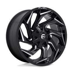 Fuel D753 REACTION platišče 20x9 8x170 125.1 ET20, Gloss Black