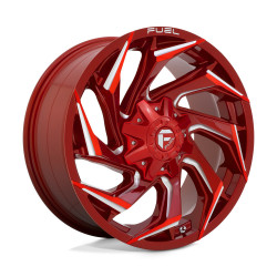 Fuel D754 REACTION platišče 20x9 8x180 124.2 ET20, Ciny Red