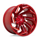 Fuel aluminum wheels Fuel D754 REACTION platišče 22x12 8x180 124.2 ET-44, Ciny Red | race-shop.si