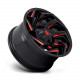 Fuel aluminum wheels Fuel D755 REACTION platišče 20x10 6x135/6x139.7 106.1 ET-18, Gloss Black | race-shop.si