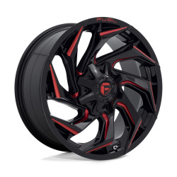 Fuel D755 REACTION platišče 20x9 8x165.1 125.1 ET20, Gloss Black