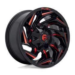 Fuel D755 REACTION platišče 22x10 8x180 124.2 ET-18, Gloss Black