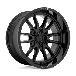 Fuel D760 CLASH platišče 20x9 8x180 124.2 ET1, Gloss Black