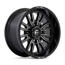 Fuel D761 CLASH platišče 20x10 8x170 125.1 ET-18, Gloss Black