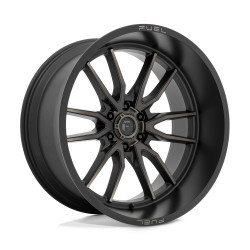 Fuel D762 CLASH platišče 24x12 6x135 87.1 ET-44, Matte Black