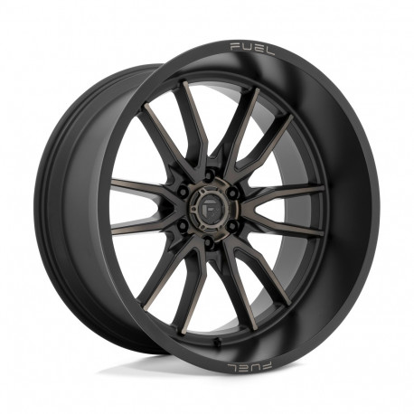 Fuel aluminum wheels Fuel D762 CLASH platišče 24x12 6x135 87.1 ET-44, Matte Black | race-shop.si