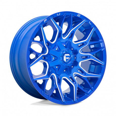 Fuel aluminum wheels Fuel D770 TWITCH platišče 20x9 6x135/6x139.7 106.1 ET1, Anodized Blue | race-shop.si