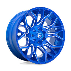 Fuel D770 TWITCH platišče 22x10 8x165.1 125.1 ET-18, Anodized Blue