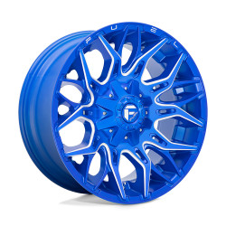 Fuel D770 TWITCH platišče 22x12 8x165.1 125.1 ET-44, Anodized Blue