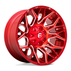 Fuel D771 TWITCH platišče 20x10 5x139.7/5x150 110.1 ET-18, Ciny Red