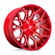 Fuel aluminum wheels Fuel D771 TWITCH platišče 22x10 8x180 124.2 ET-18, Ciny Red | race-shop.si