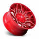 Fuel aluminum wheels Fuel D771 TWITCH platišče 22x10 8x180 124.2 ET-18, Ciny Red | race-shop.si
