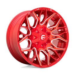 Fuel D771 TWITCH platišče 22x12 8x170 125.1 ET-44, Ciny Red