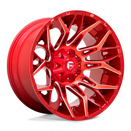 Fuel aluminum wheels Fuel D771 TWITCH platišče 22x12 5x114.3/5x127 78.1 ET-44, Ciny Red | race-shop.si