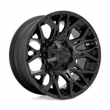 Fuel aluminum wheels Fuel D772 TWITCH platišče 20x9 8x180 124.2 ET1, Črna | race-shop.si
