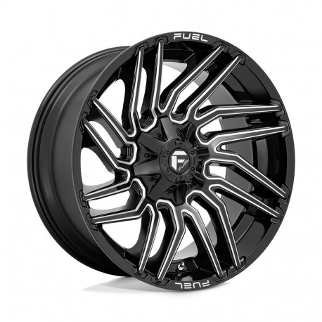 Fuel aluminum wheels Fuel D773 TYPHOON platišče 22x10 8x165.1 125.1 ET-18, Gloss Black | race-shop.si
