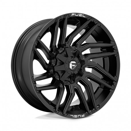 Fuel aluminum wheels Fuel D776 TYPHOON platišče 22x10 8x170 125.1 ET-18, Gloss Black | race-shop.si