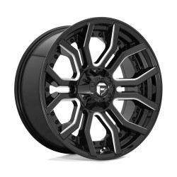 Fuel D711 RAGE platišče 20x9 5x127/5x139.7 87.1 ET1, Gloss Black