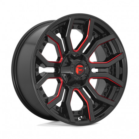 Fuel aluminum wheels Fuel D712 RAGE platišče 20x10 5x127/5x139.7 87.1 ET-18, Gloss Black | race-shop.si