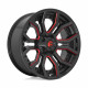 Fuel aluminum wheels Fuel D712 RAGE platišče 24x12 8x180 124.2 ET-44, Gloss Black | race-shop.si
