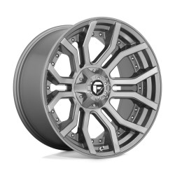 Fuel D713 RAGE PLATINUM platišče 22x10 6x135/6x139.7 106.1 ET-18, Gun Metal