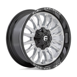 Fuel D798 ARC platišče 22x10 8x180 124.2 ET-18, Srebrna