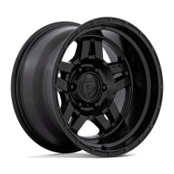 Fuel D799 OXIDE platišče 17x9 6x139.7 106.1 ET-38, Črna