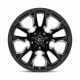 Fuel aluminum wheels Fuel D803 FLAME platišče 20x12 5x127 71.5 ET-44, Gloss Black | race-shop.si