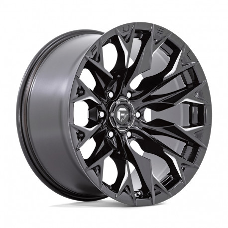 Fuel aluminum wheels Fuel D803 FLAME platišče 20x9 8x170 125.1 ET1, Gloss Black | race-shop.si