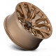 Fuel aluminum wheels Fuel D805 FLAME platišče 22x10 6x139.7 106.1 ET-18, Platinum Bronze | race-shop.si