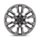Fuel aluminum wheels Fuel D806 FLAME platišče 20x9 6x135 87.1 ET20, Platinum | race-shop.si