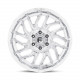 Fuel aluminum wheels Fuel D809 HURRICANE platišče 20x10 6x139.7 106.1 ET-18, Srebrna | race-shop.si
