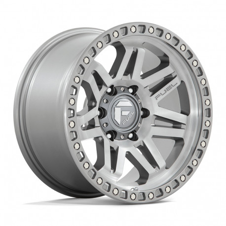 Fuel aluminum wheels Fuel D812 SYNDICATE platišče 17x9 6x139.7 106.1 ET1, Platinum | race-shop.si