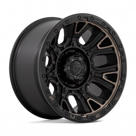Fuel aluminum wheels Fuel D824 TRACTION platišče 20x10 8x165.1 125.1 ET-18, Matte Black | race-shop.si