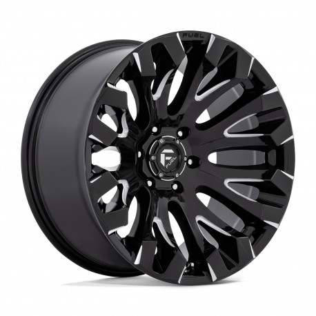 Fuel aluminum wheels Fuel D828 QUAKE platišče 18x9 5x114.3 72.56 ET1, Gloss Black | race-shop.si