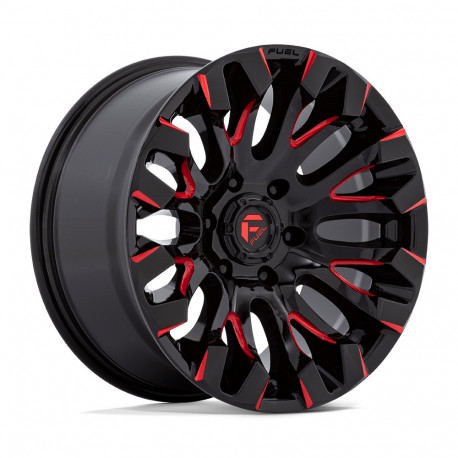 Fuel aluminum wheels Fuel D829 QUAKE platišče 18x9 6x139.7 106.1 ET1, Gloss Black | race-shop.si