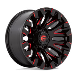 Fuel D829 QUAKE platišče 20x10 8x165.1 125.1 ET-18, Gloss Black