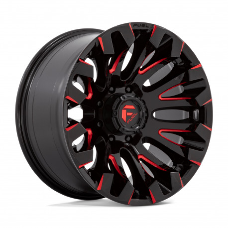 Fuel aluminum wheels Fuel D829 QUAKE platišče 20x10 8x165.1 125.1 ET-18, Gloss Black | race-shop.si