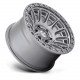 Fuel aluminum wheels Fuel D833 CYCLE platišče 17x9 5x127 71.5 ET-12, Platinum | race-shop.si