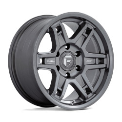 Fuel D838 SLAYER platišče 17x9 6x139.7 106.1 ET-38, Matte Gun Metal