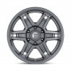 Fuel aluminum wheels Fuel D838 SLAYER platišče 17x9 5x139.7 78.1 ET-38, Matte Gun Metal | race-shop.si